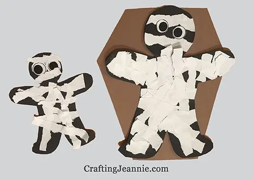 20 Creative Mummy Crafts for Kids: Super Simple & Fun! 13