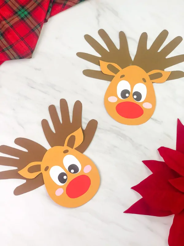 25 Adorable Reindeer Crafts for Kids They'll Love 28