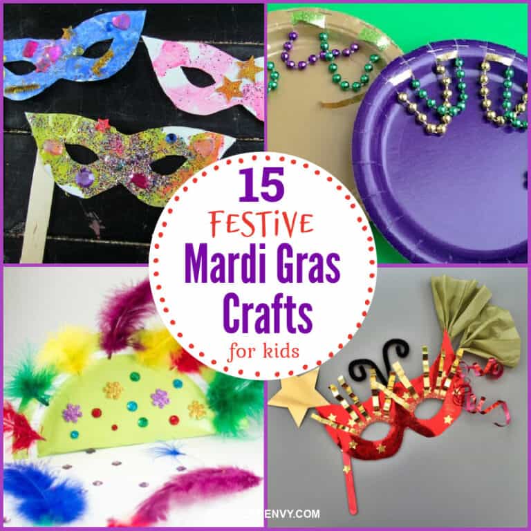 Festive Mardi Gras Crafts for Kids