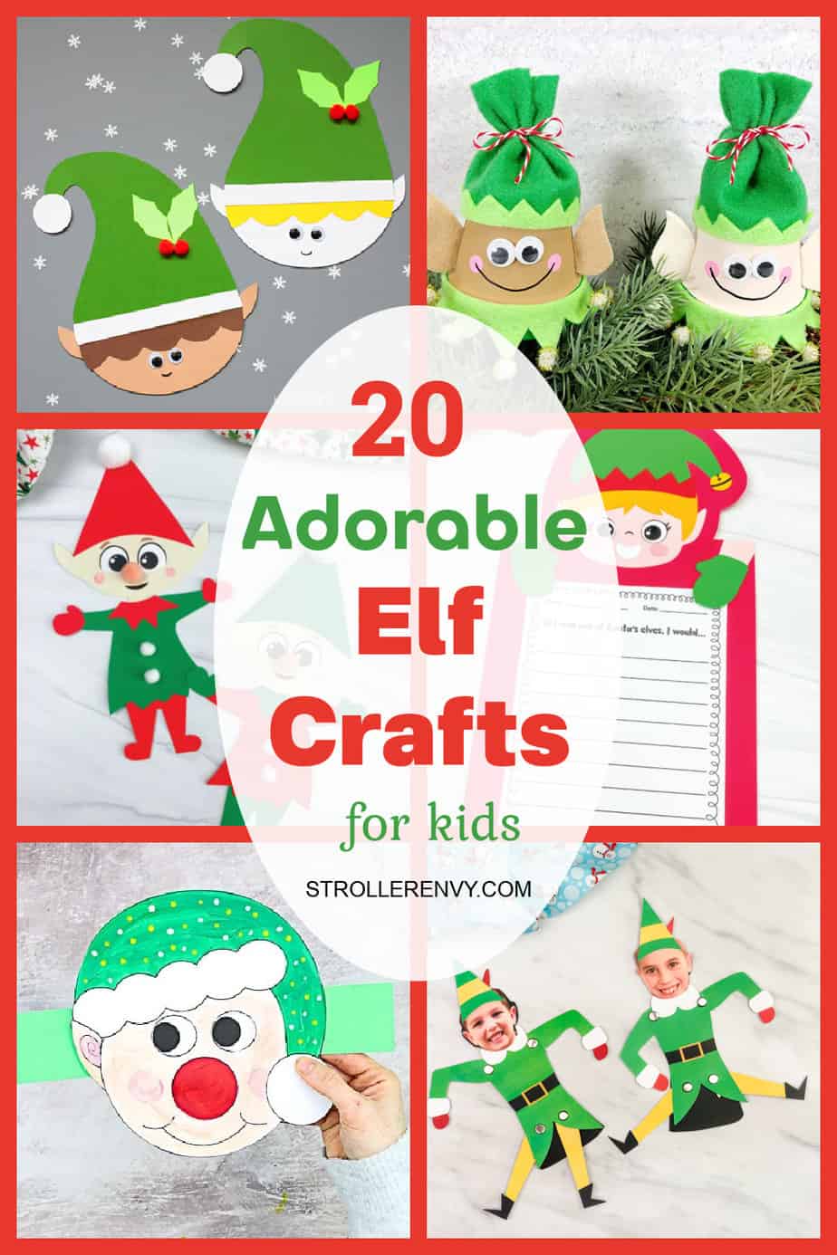 Elf Crafts for Kids 