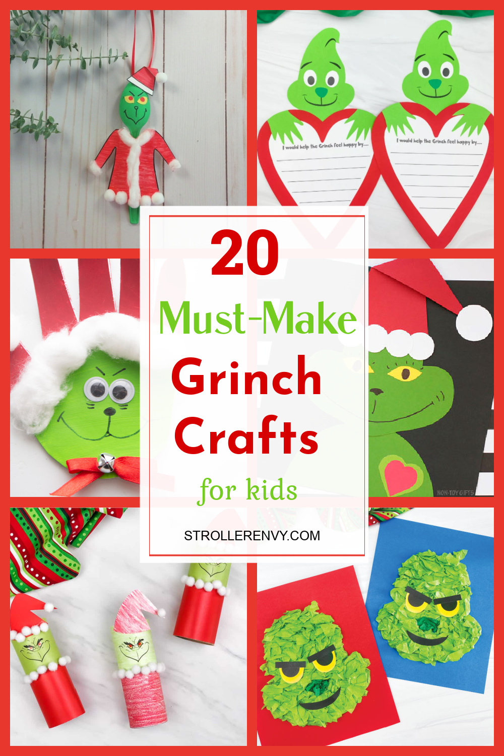 Grinch Crafts for Kids