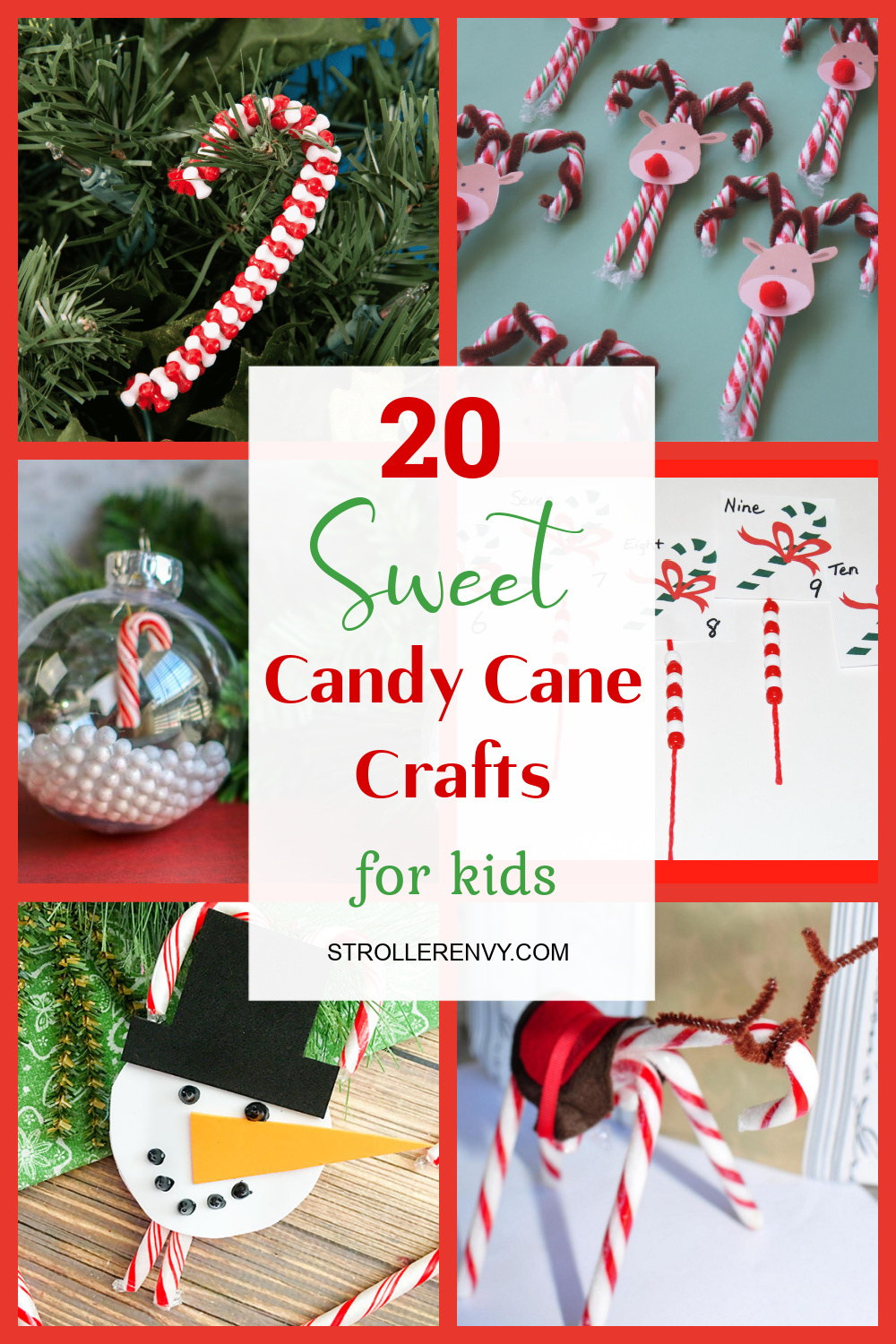 Candy Cane Crafts for Kids