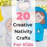 20 Creative Nativity Crafts for Kids: Perfect for All Ages 8