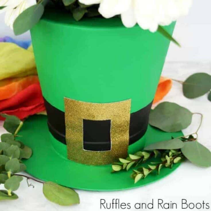 Image for DIY Leprechaun Hat Vase 