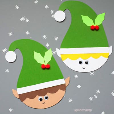 20 Adorable Elf Crafts for Kids That Are Super Fun 2