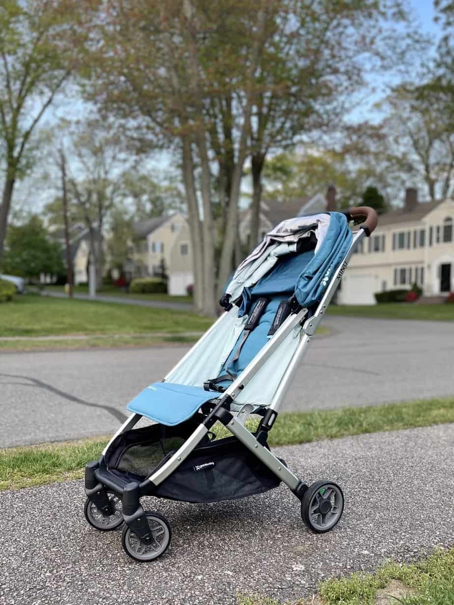 UPPAbaby Minu stroller outside