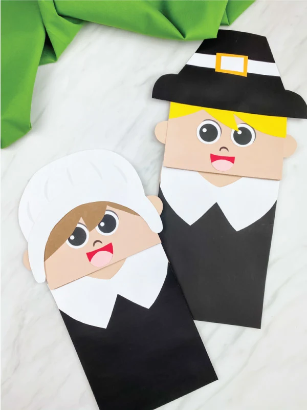 15 Super Cute Pilgrim Crafts for Kids That Are Fun and Easy 7