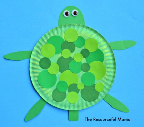 15 Super Cute Sea Turtle Crafts for Kids They Will Love 2