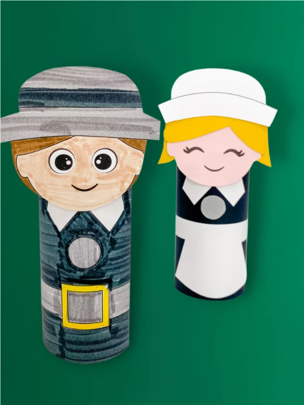 15 Super Cute Pilgrim Crafts for Kids That Are Fun and Easy 4