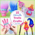 15 Adorable Trolls Crafts for Kids: Guaranteed To Be a Hit!