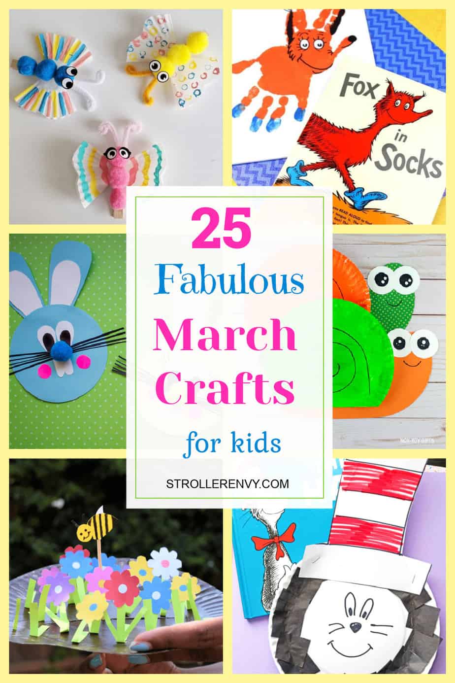 March Crafts for Kids 