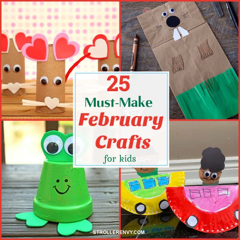 February Crafts for Kids