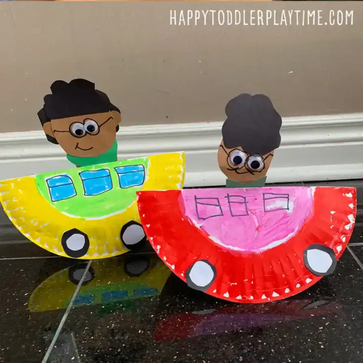 Image for Rosa Parks Rocking Bus Craft