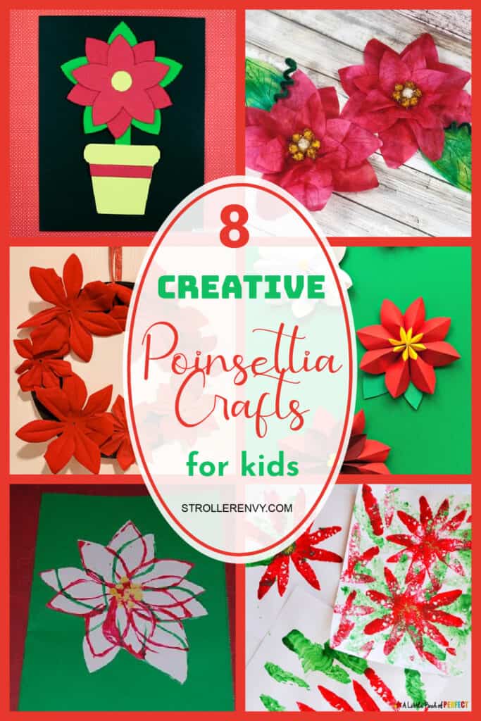 Poinsettia Crafts for Kids