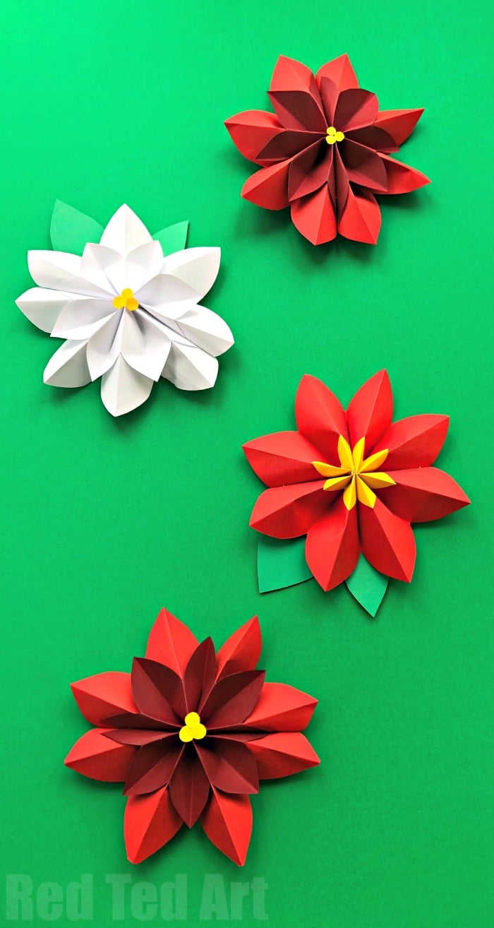 8 Creative Poinsettia Crafts for Kids That Are Easy and Fun 15