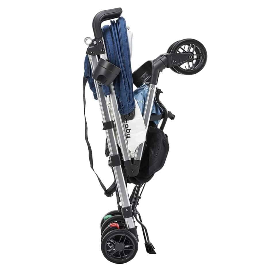 G-LUXE stroller folded