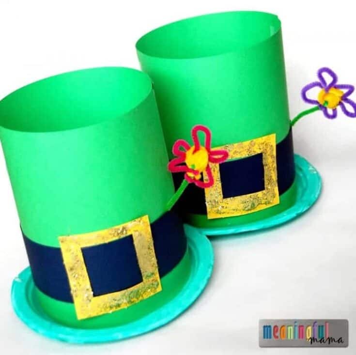 Image for Leprechaun Hat St. Patrick’s Day Craft for Kids