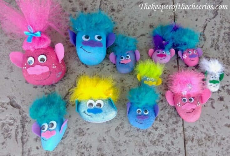15 Adorable Trolls Crafts for Kids: Guaranteed To Be a Hit! 9