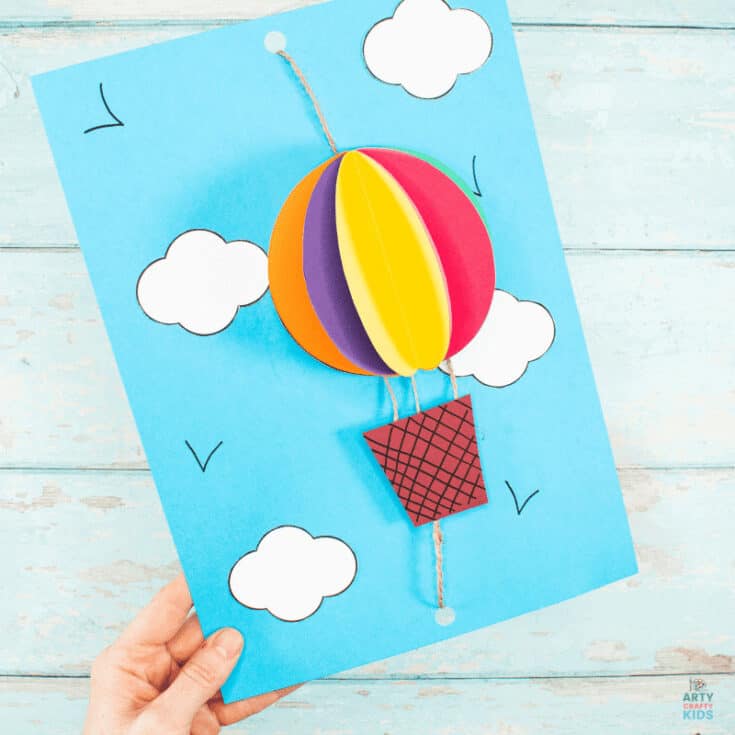Image for 3D Hot Air Balloon Craft