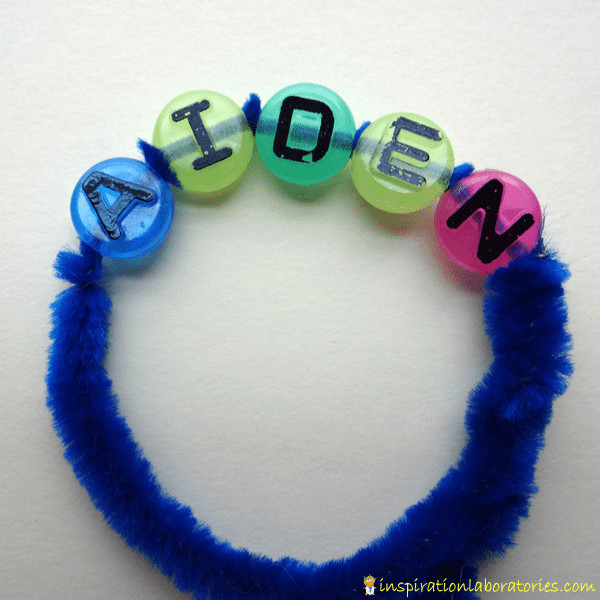 Image for Glow in the Dark Name Bracelet Bible Lesson