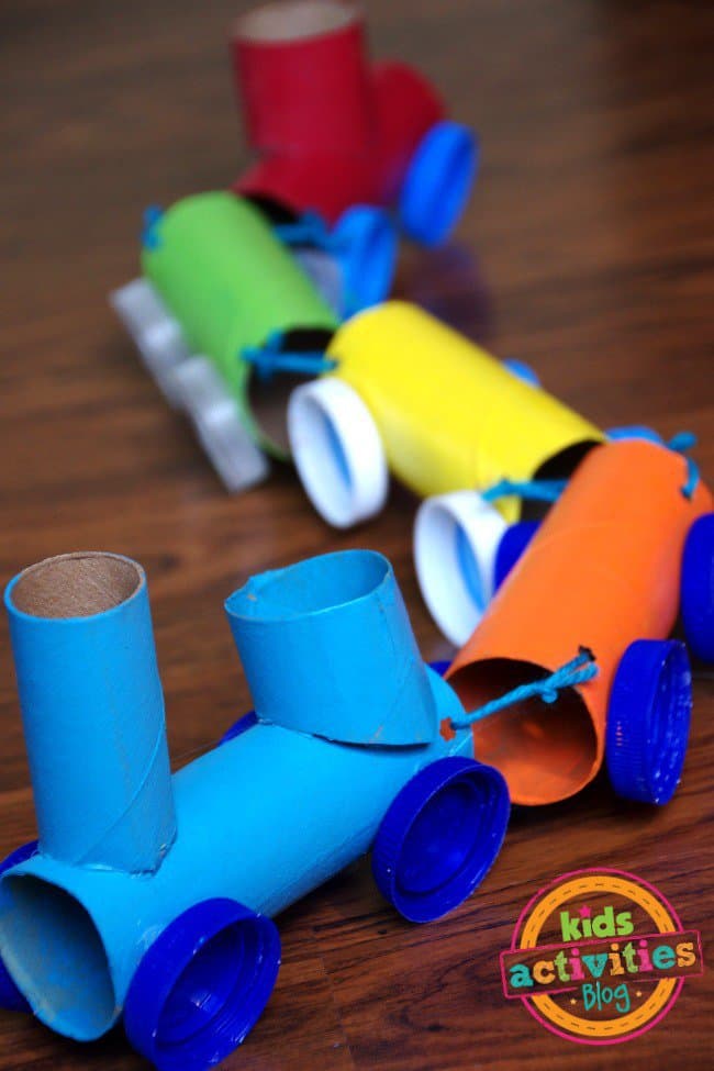 10 Easy & Fun Train Crafts for Kids Guaranteed To Be a Hit! 12