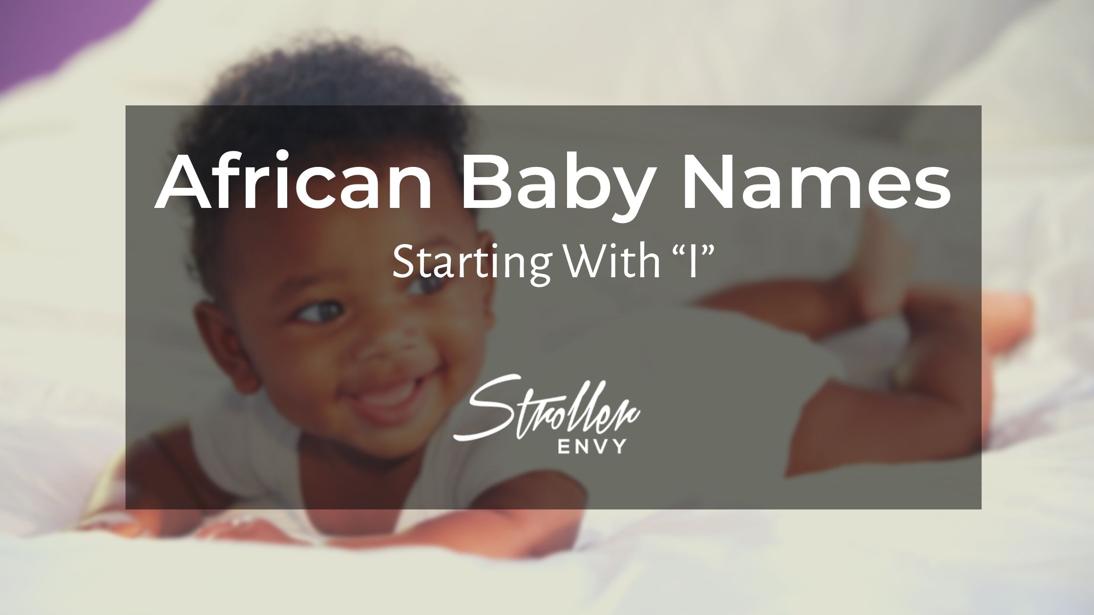 African Baby Boy Names Starting With I