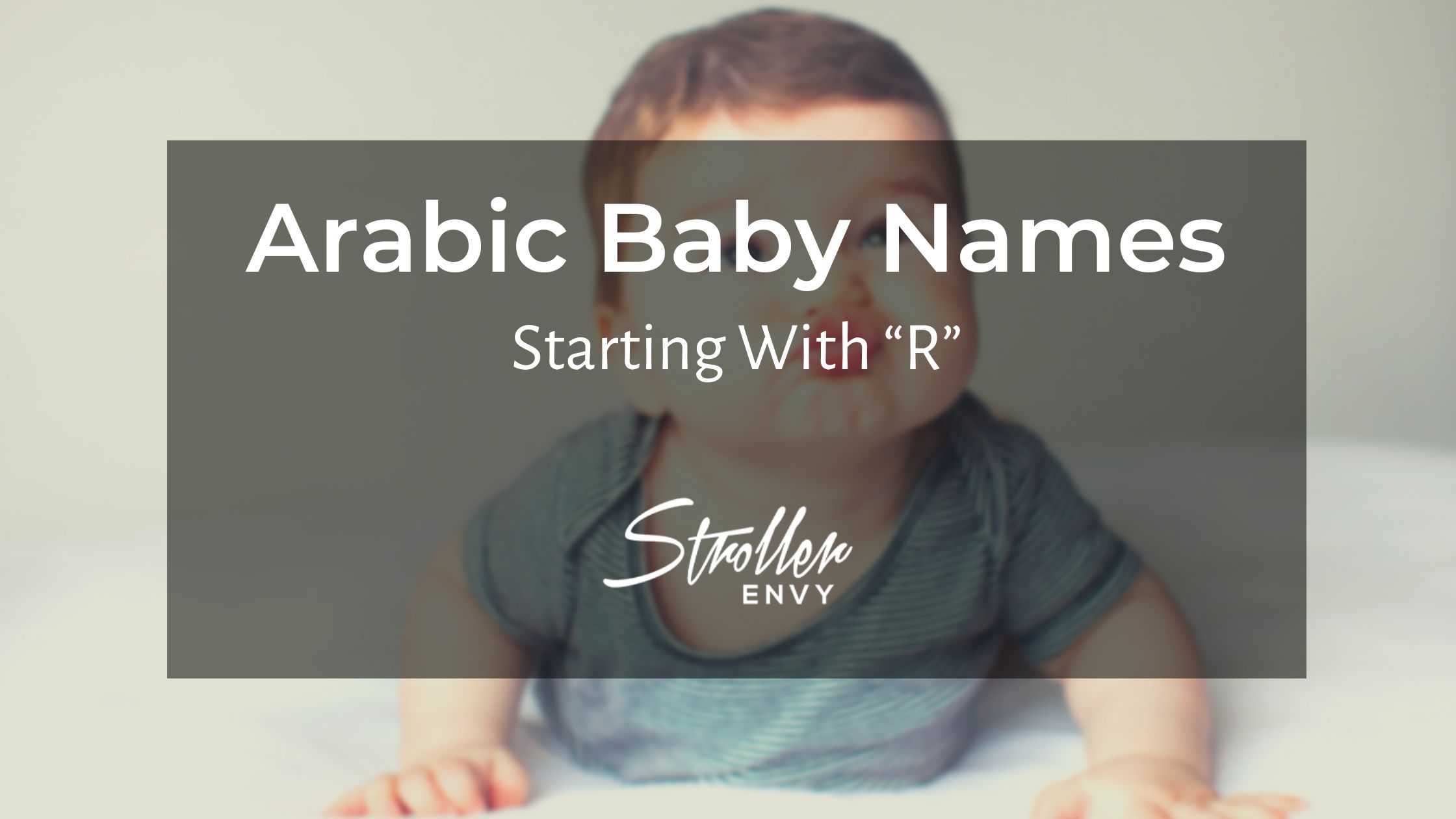 Arabic baby boy names starting with R