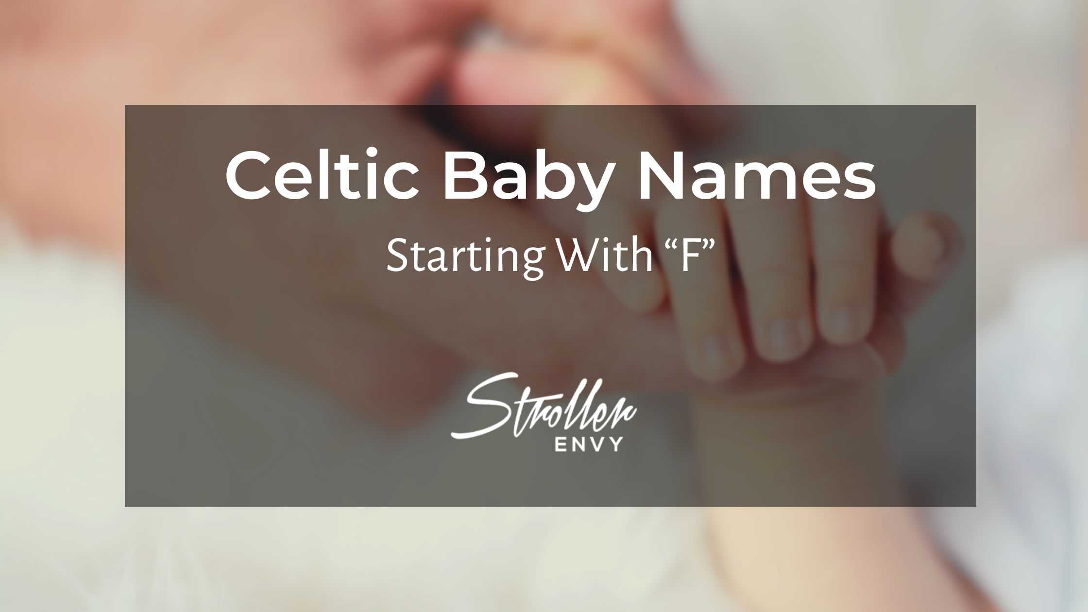 Celtic Baby Boy Names Starting with F