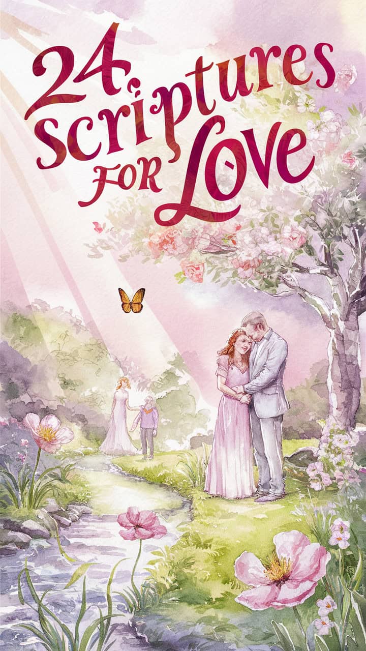 24 Scriptures for Love: Embracing God’s Unconditional Love
