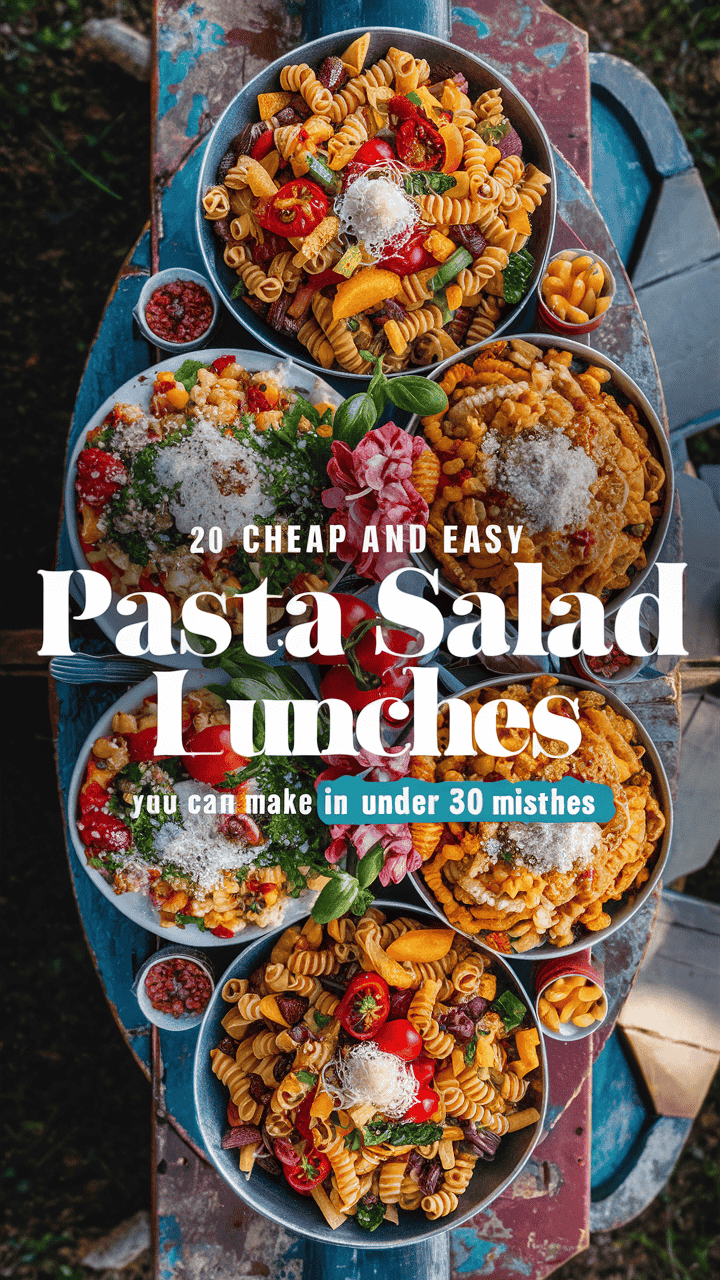 20 Cheap and Easy Pasta Salad Lunches You Can Make in Under 30 Minutes 7