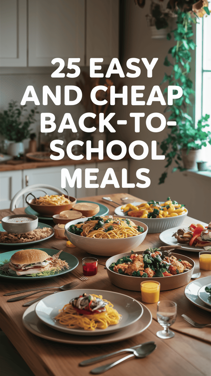 25 Easy and Cheap Make-Ahead Meals for Busy Back-to-School Nights 6