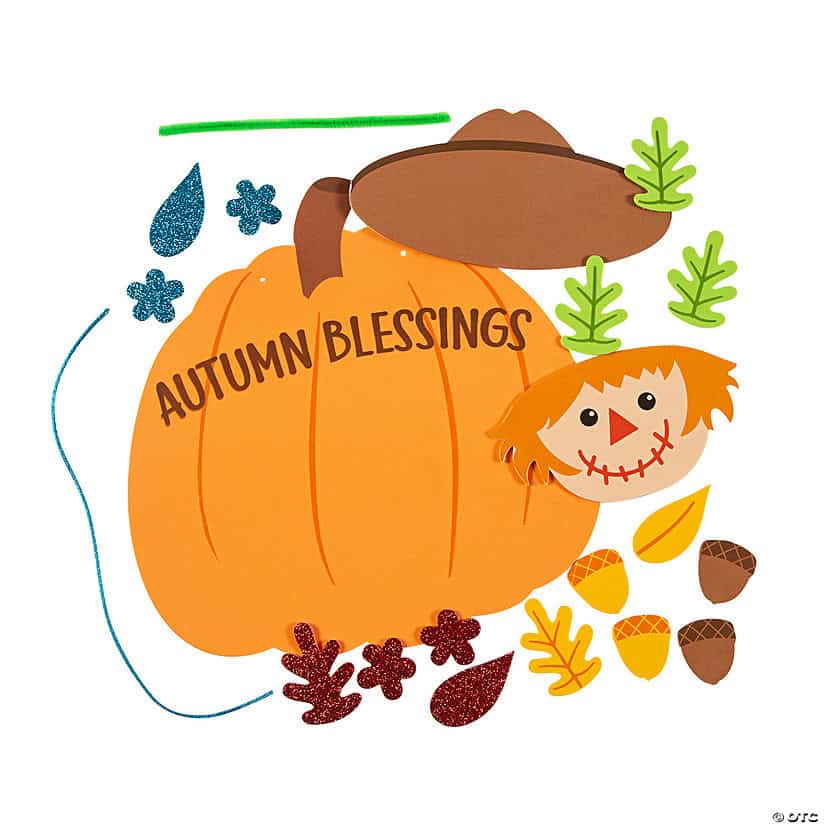 Autumn Blessings Decorative Sign Kit