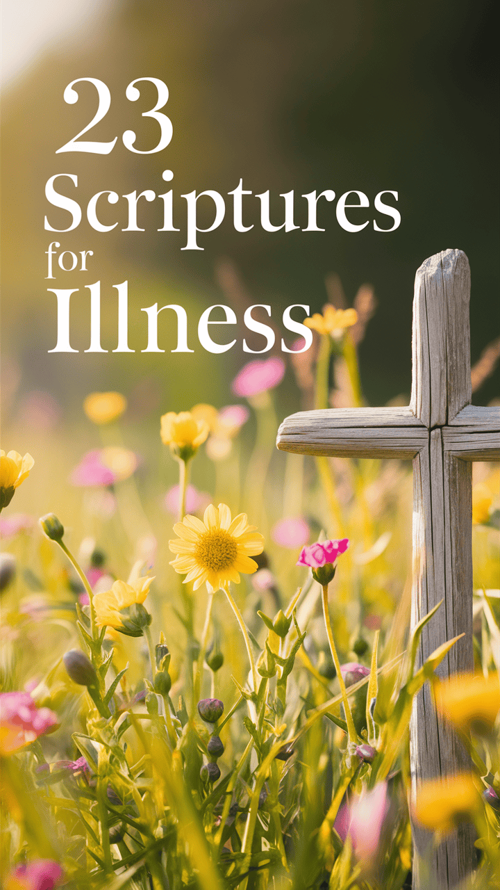 23 Scriptures for Illness: Finding Hope and Healing in God's Word 4
