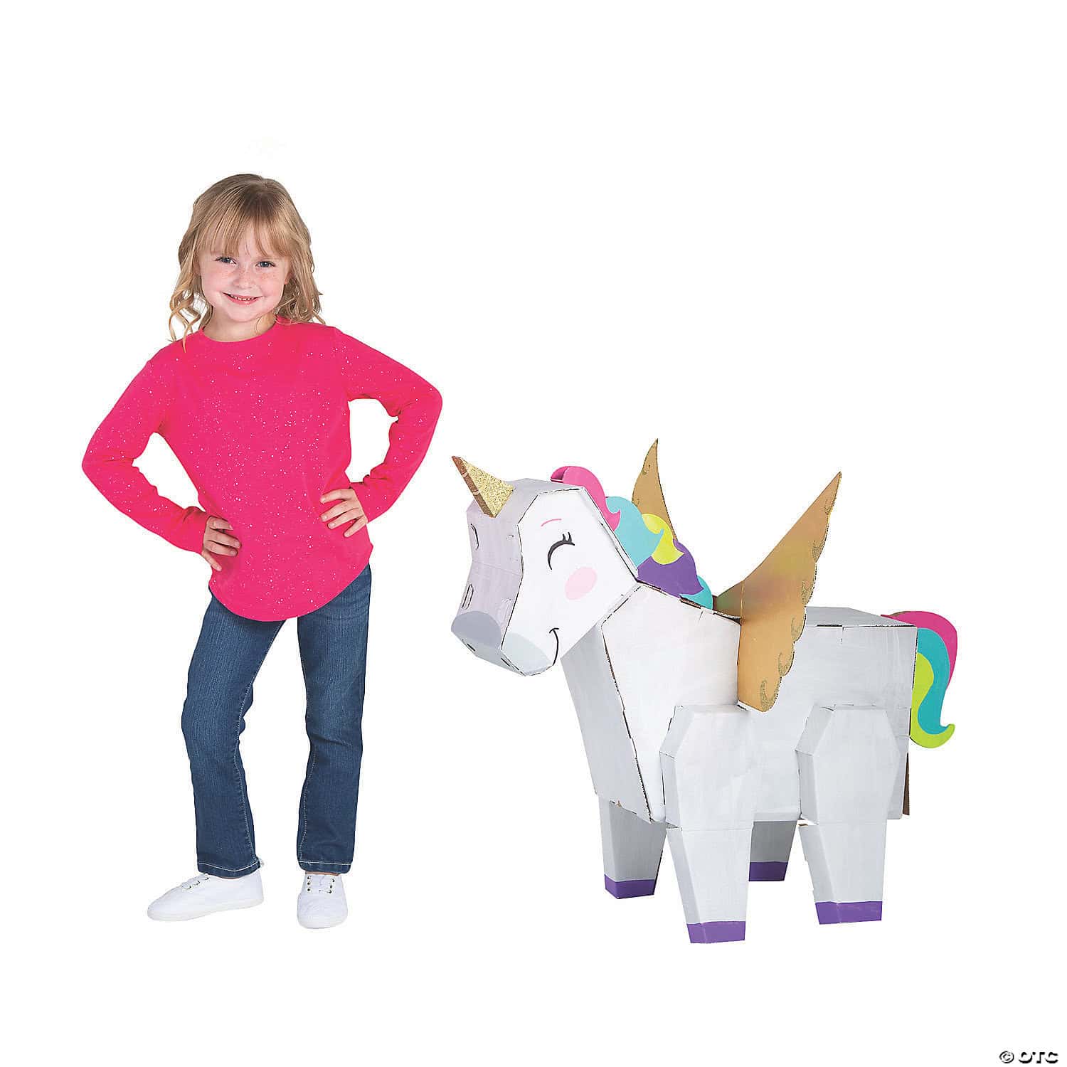 Giant Unicorn Inflatable Stand-Up