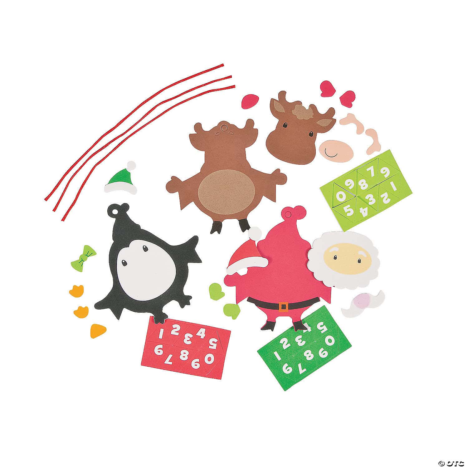 Dated Christmas Character Ornaments