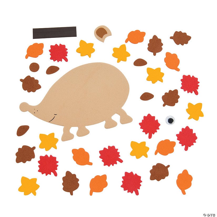 Leafy Hedgehog Decorative Magnet Kit