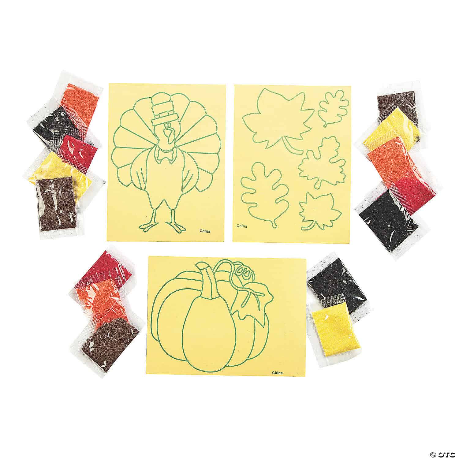 Fall Sand Art Picture Kit