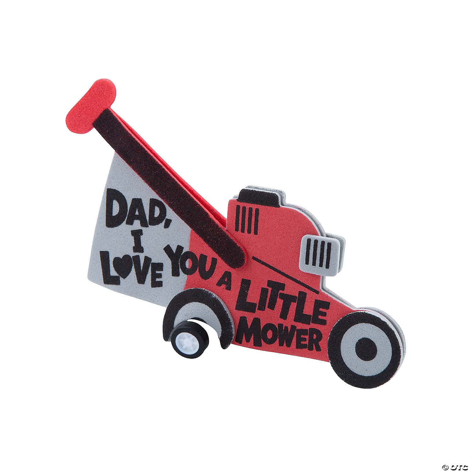 Father’s Day 3D Lawn Mower Craft Kit