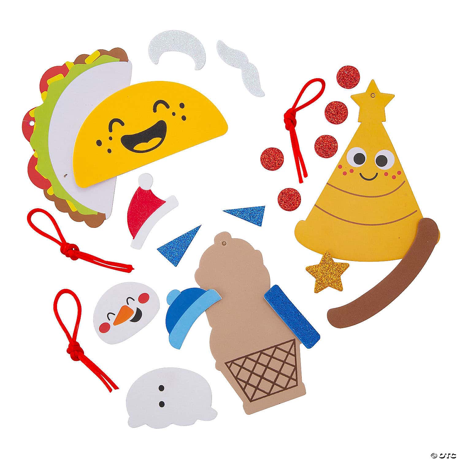 Fun Food Ornaments Craft Kit