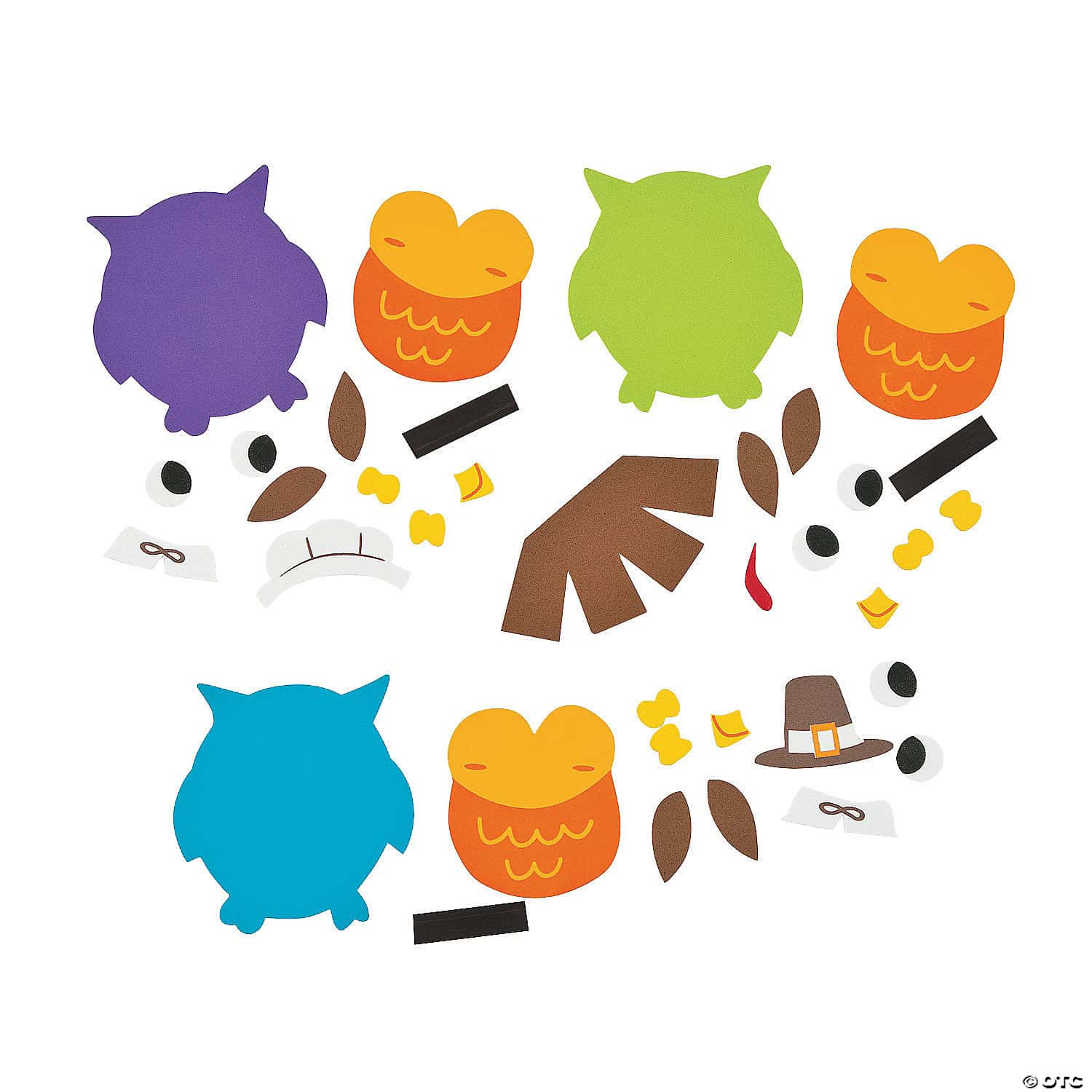 Owl Thanksgiving Magnet Kit