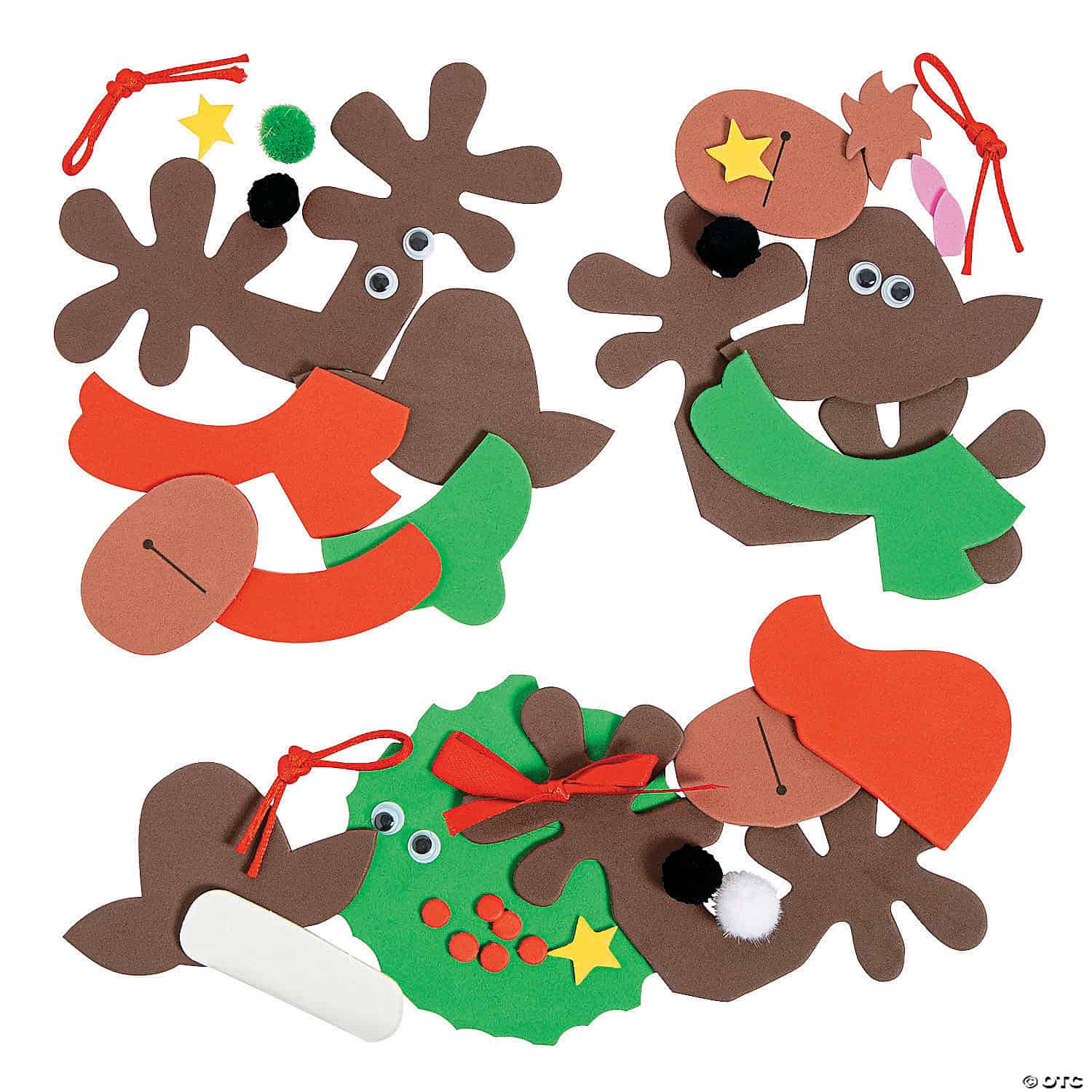 Reindeer Ornament Craft Kit
