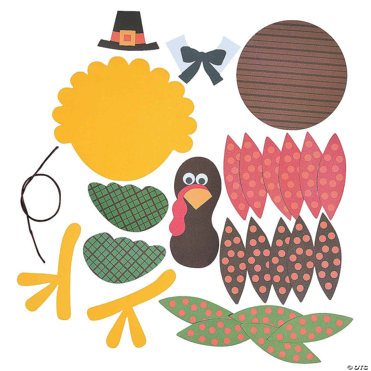 Turkey Craft Kit for Kids