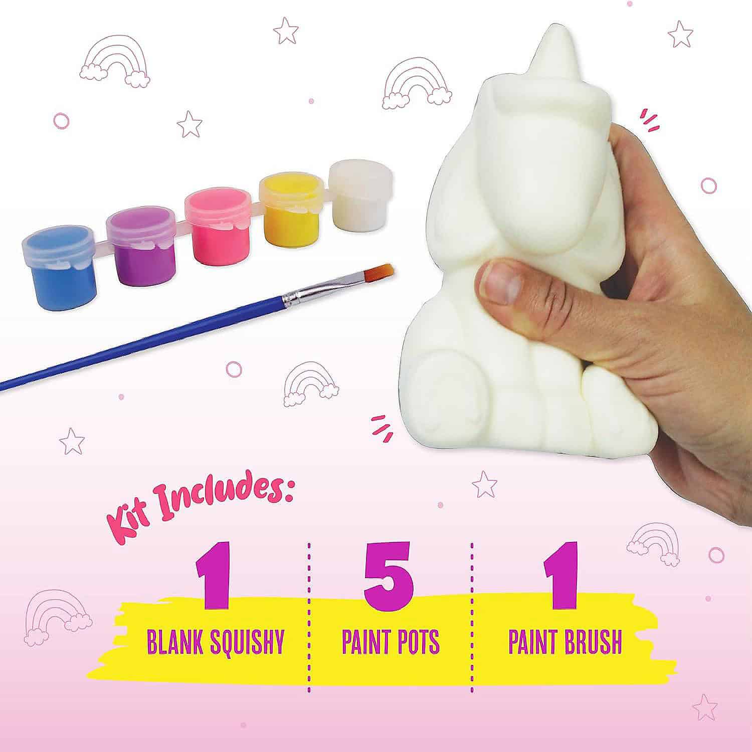 Paint Your Own Squishy Unicorn Kit