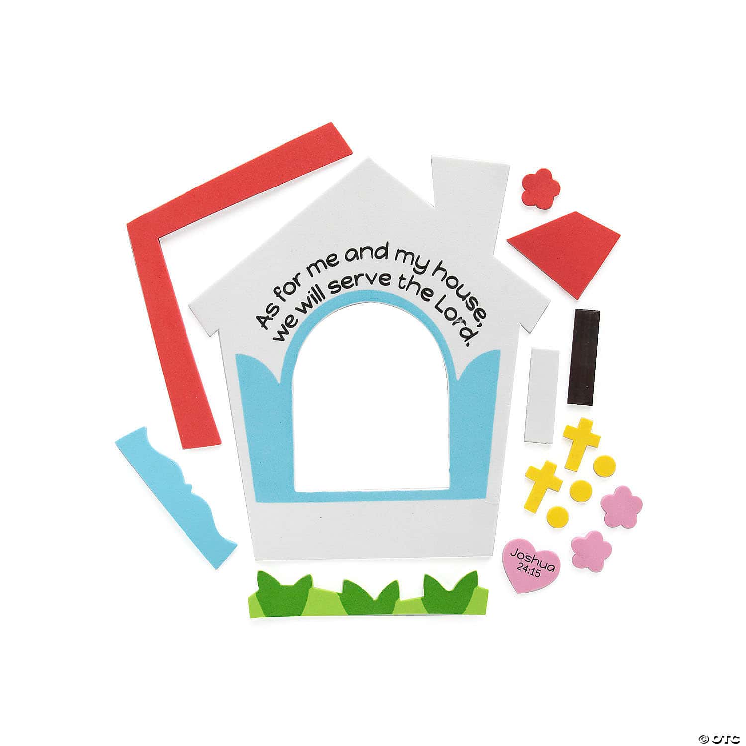 We Will Serve the Lord Picture Frame Magnet Kit