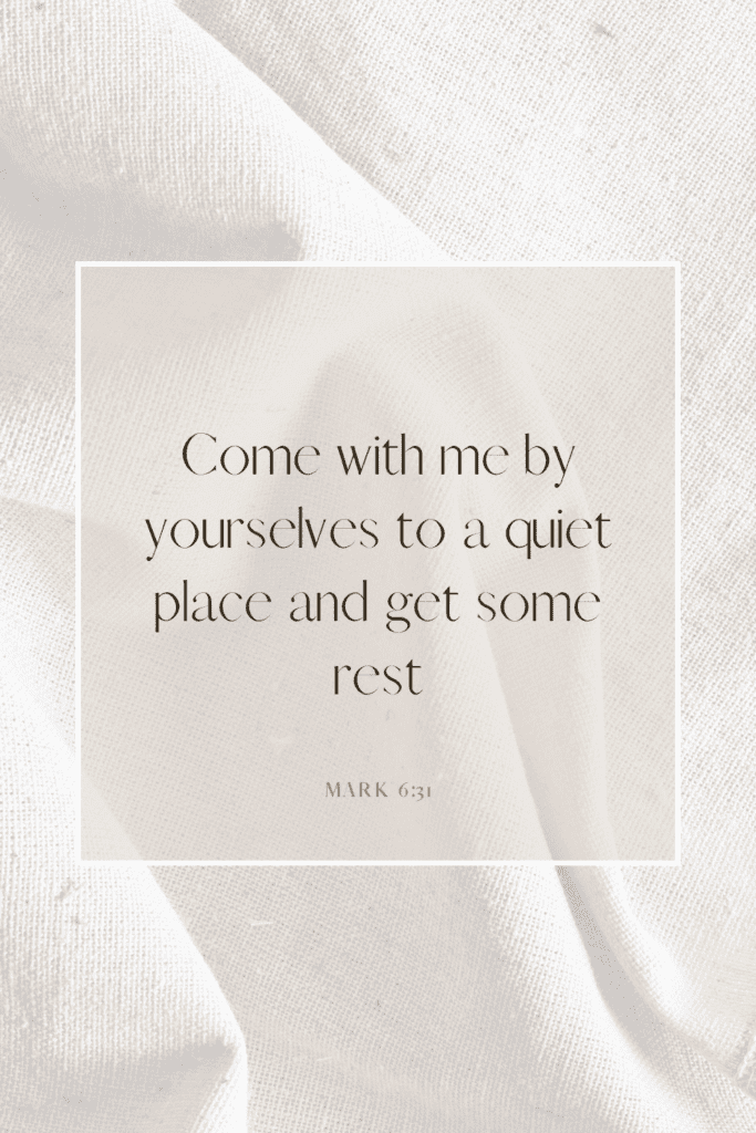 Bible Verses About Rest and Renewal 15