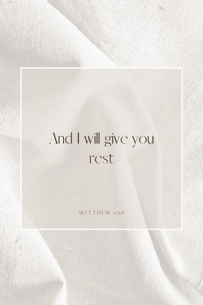 Bible Verses About Rest and Renewal 2