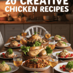 Cheap, Quick, and Healthy: 20 Creative Chicken Recipes for Busy Moms