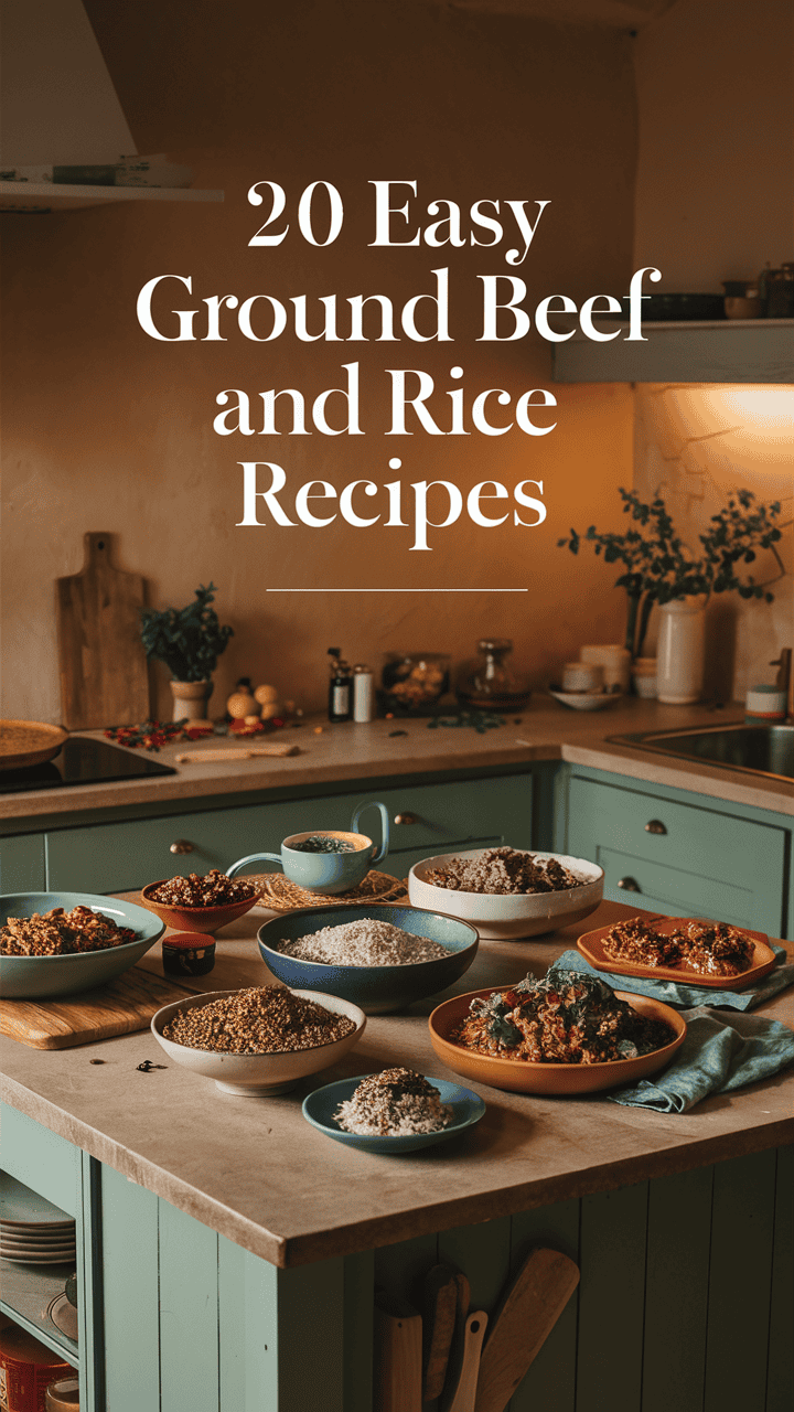 These 20 Easy Ground Beef and Rice Dishes Will Save Your Busy Weeknights