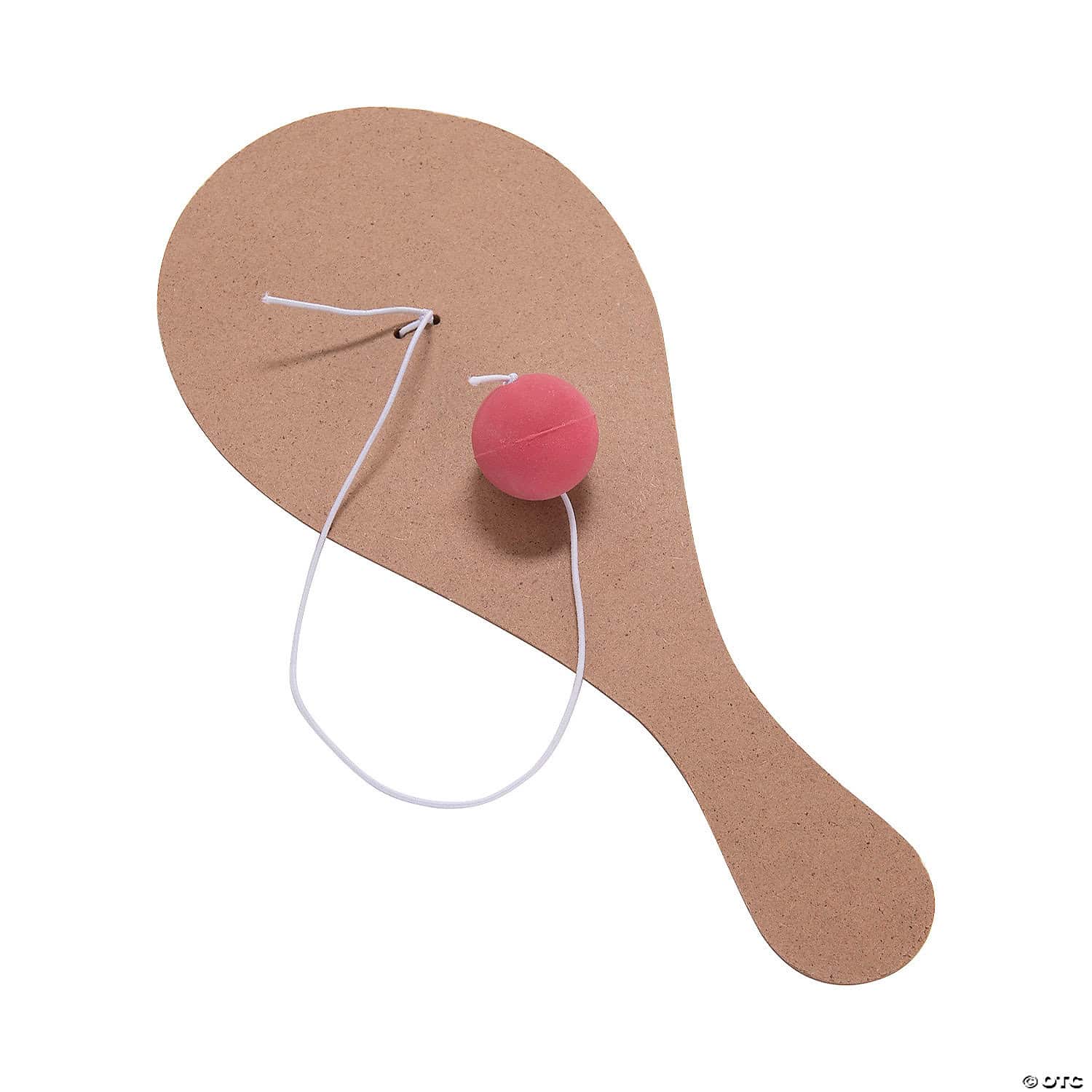 Color Your Own Dog Paddleball Game