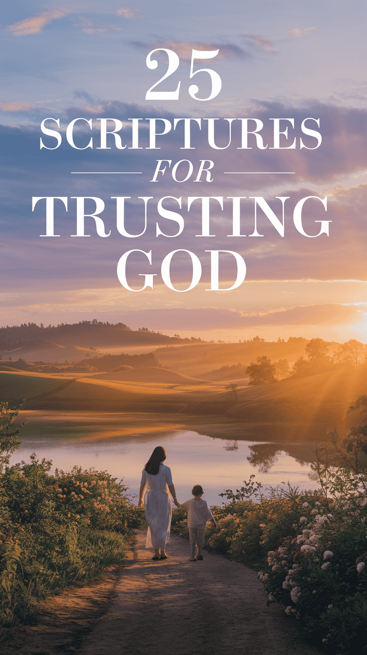 25 Life-Changing Scriptures for Building Trust in God
